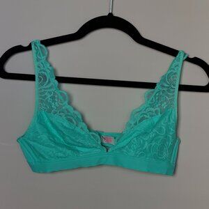Victoria Secret Pink Bralette Teal Medium